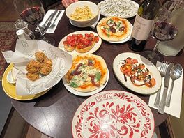 Amazing food at pesto at the yacht 2 miles down the road maximum.