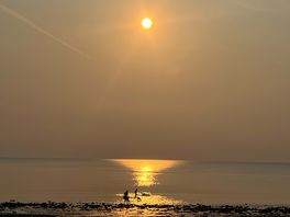 Sunset at the beach