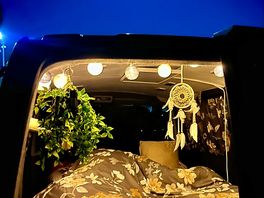 Camping under the moon listening to the owls
