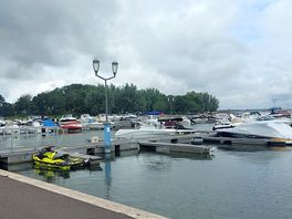 The marina
