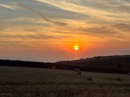 Sunset over broadhaven