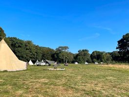 View of the campsite
