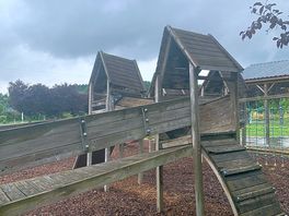 Play area in poor state of repair