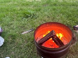 Fire pit for hire
