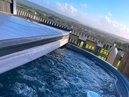 View from hottub