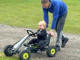 Playing with toys