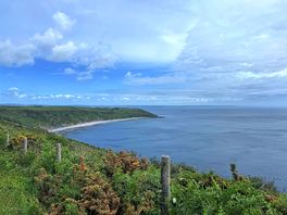 National trust costal path walk