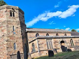 11th century church opposite the campsite