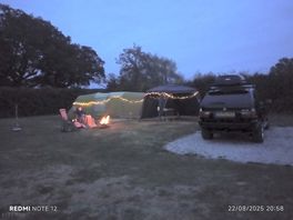 Pitch at night