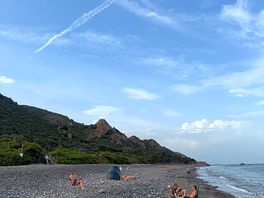 Spiaggia adiacente il campeggio