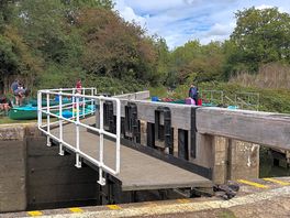 Lock on the canal