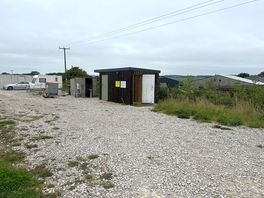 Toilet block.