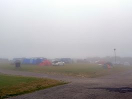 Always seems to be foggy.