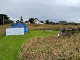Secluded tent pitch đïž