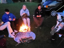 Loved being able to have a fire.