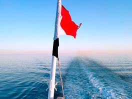 On the ferry home