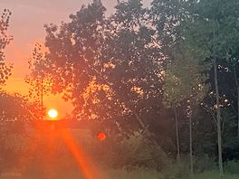 Captured a beautiful sunset from the campsite