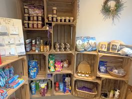 The farm shop on site