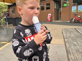 He loved the ice cream
