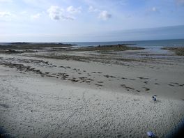 Beach looking west