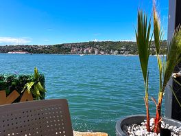 View from the bar