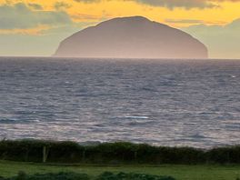 The ailsa craig, from pitch 14