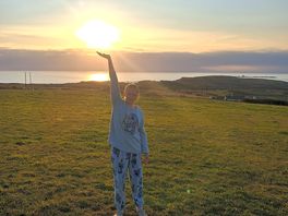 Llain ffynnon camping