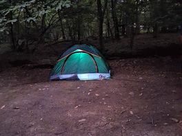 My tiny tent but done the job