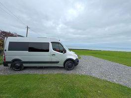 Sea views from top field