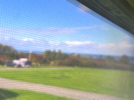 View from window…