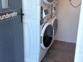 Laundry room was spotless with no strange smells