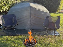 From second day our camp setup 🏕️