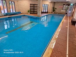 The swimming pool.