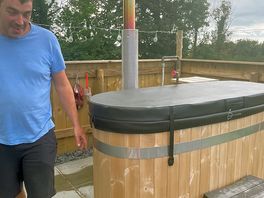 Getting the hot tub ready