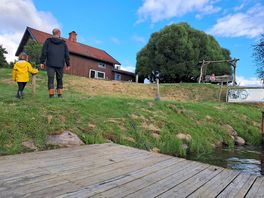 Pause med udsigt over floden