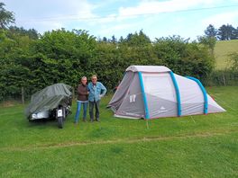 Camping at watertop open farm