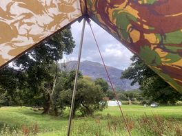 Day one view. hoping i’ve lined up the awning to see the sunrise.