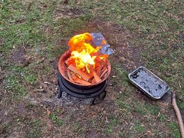 Camp fire provided by owners!