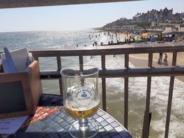 Southwold pier bank holiday.