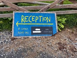 Rustic site, welcome to efford down campsite