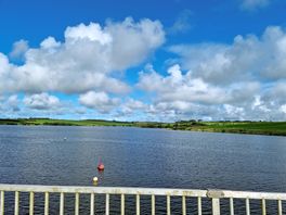Lake view from the dam.