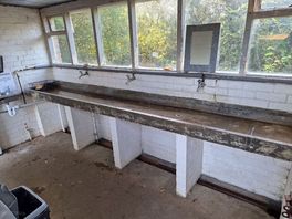 Washing up area