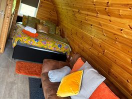 Bed and small sofa bed