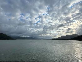 Early morning boardwalk to barmouth