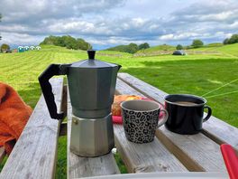 Coffee definitely tastes better in here