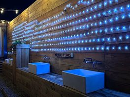 Washing up area