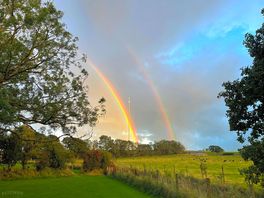 Double rainbow after the storm
