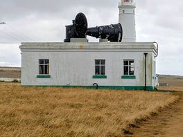 Lighthouse 50 mins walk from campsite
