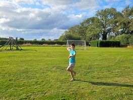 View of goal