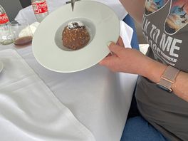 Dessert in restaurant